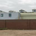 There is an application to remove the portacabins and erect a two-storey office and welfare building at the Environment Agency site on Marine Parade, Seaford. Photo: Google Street View