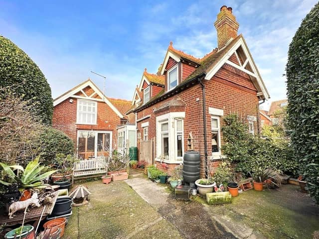 This quirky detached house has heaps of character and the agents highly recommend viewing to avoid missing out, as the layout makes it unique and a real must-see home