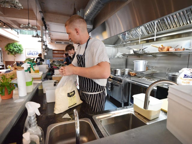 BAYTE, a new restaurant in Kings Road, St Leonards, is opening on July 29 2023. It's at the location where Kings Road Antiques used to be.