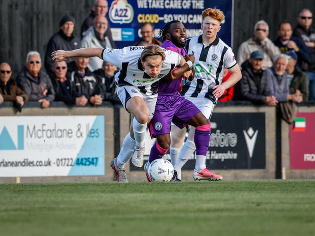Salisbury v Eastbourne Borough, FA Cup fourth qualifying round