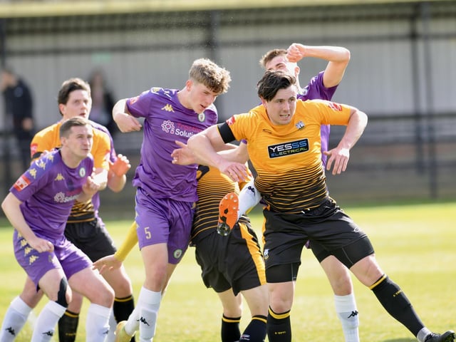 Littlehampton Town take on Burgess Hill Town at The Sportsfield