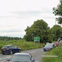 Long Furlong near the A24 is partially blocked. Photo: Google Street View