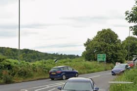 Long Furlong near the A24 is partially blocked. Photo: Google Street View