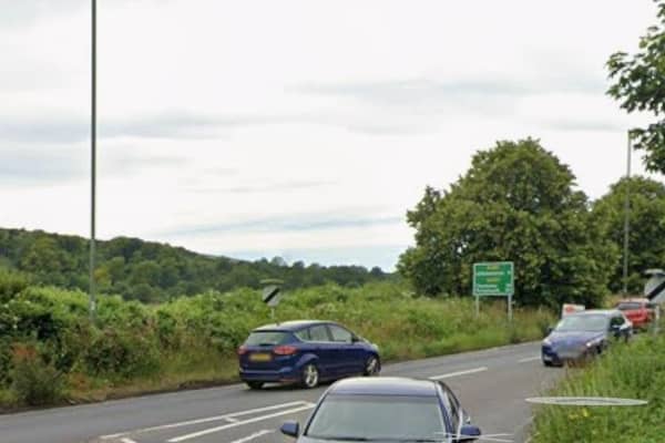 Long Furlong near the A24 is partially blocked. Photo: Google Street View