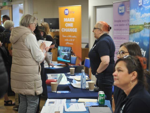 Southern Water teams from around the business met members of the Horsham community at a face-to-face drop in event on Wednesday, 15 May.SR24051604 . Pic SR Staff/Nationalworld