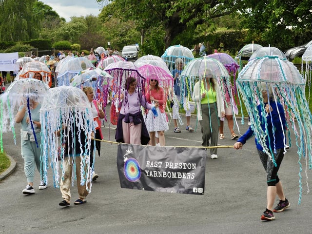 EP Yarnbombers at East Preston Festival 2024
