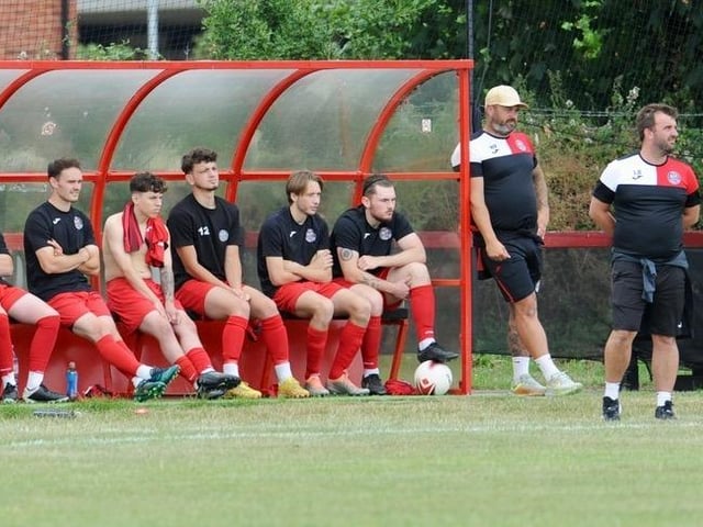 Action from a pre-season friendly between Wick and Lancing at Crabtree Park