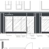 Proposed new shop front in East Street, Chichester