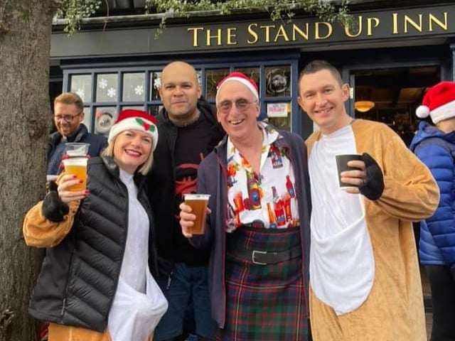 The Denmans Lane Dash 2023 took place in Lindfield on Boxing Day to raise money for Kangaroos charity