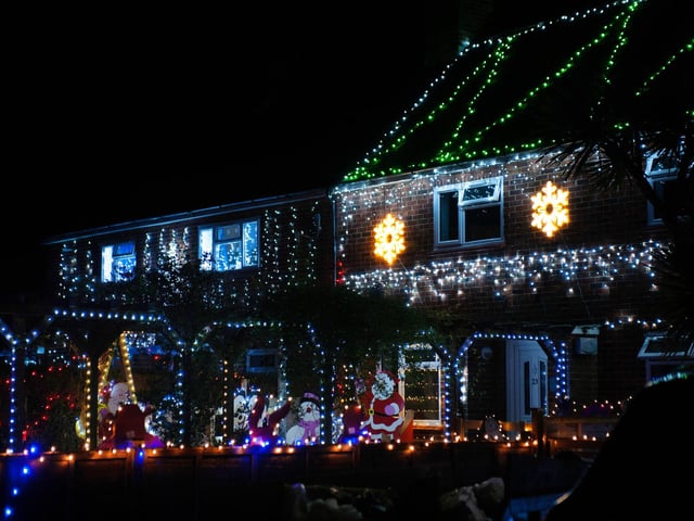 Westfield Christmas lights 2024. Photo by Frank Copper. The event this year has been scaled back significantly.