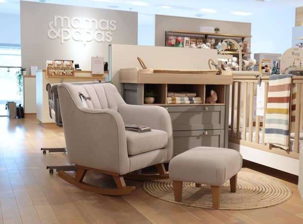 The UK’s leading high street nursery brand, Mamas & Papas, is set to open its new concession in NEXT at County Oak Retail Park in Crawley later this week, bringing its range of award-winning travel systems, nursery furniture and children’s clothing to new and expectant parents in the area. Picture by Filippo R Nigro