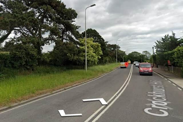 In Worthing, AA Traffic News reported increasing delays on Crockhurst Hill. Photo: Google Street View