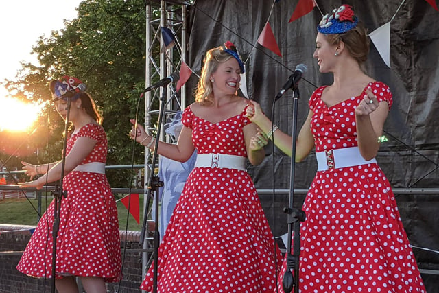 The beacon lighting and concert was in St John's Park, Burgess Hill, on Thursday, June 2