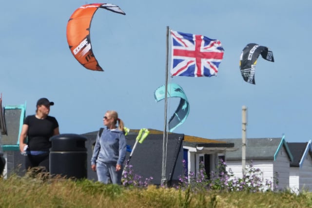 Worthing is the unofficial UK capital of kitesurfing