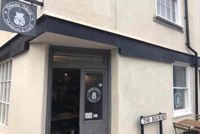 The Board Game Cafe is situated in a former pub in Hastings Old Town