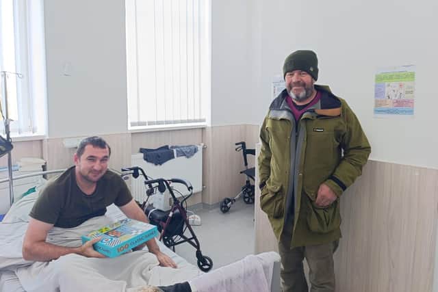 James, Karen and Alison made the stop to Czechia, whilst en route to Ukraine to donate three cars worth of hospital equipment, for combat medics to assist amputees. James became a host to Ukrainian refugees after the Russian invasion in 2021. (Photo contributed)