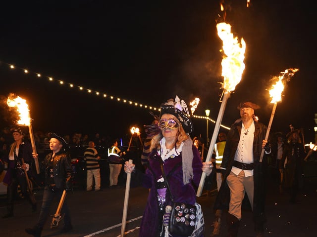 Eastbourne Bonfire Procession 2024 (Photo by Jon Rigby)