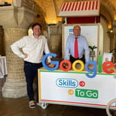 Andrew with Tom Morrison-Bell from Google UK