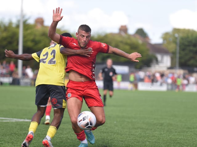 Images from Worthing v Eastbourne Borough in National South
