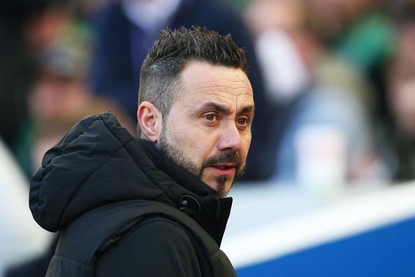 Brighton and Hove Albion head coach Roberto De Zerbi has a number of injuries to contend with