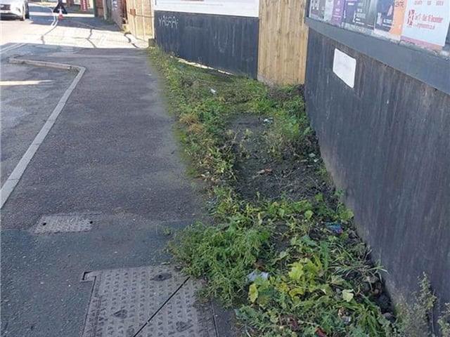 Images provided by Southern Water show the result of a clean-up operation after a sewage spill in Albion Street, Southwick