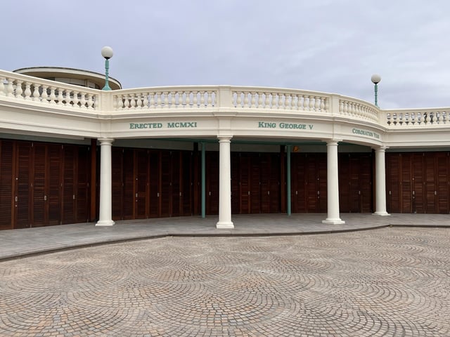 The Colonnade in Bexhill pictured on March 31, 2026