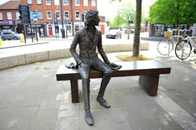 The sculptor behind many of Chichester’s famous statues, including John Keats in Eastgate, will be holding a talk at the Rotary Club.
 Pic Steve Robards