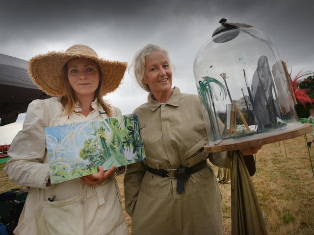 Hastings Garden Festival 2024 on June 30.Marianne North Wonderdomes