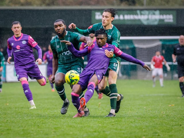 Leatherhead v Eastbourne Borough, FA Trophy first round