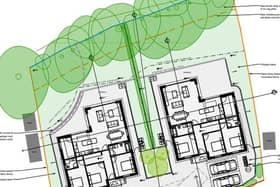 The proposed development in Etchingham High Street. Image: Gowing Developments/Hapa Architects