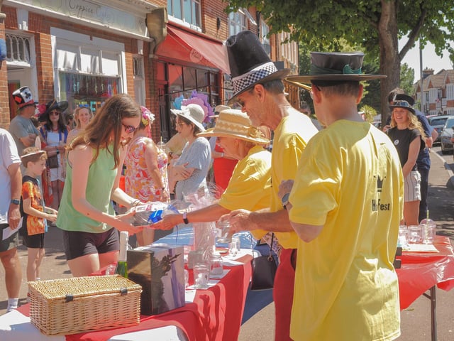 Eastbourne's inaugural Old Town HatFest. Photo: Rupert Kirby