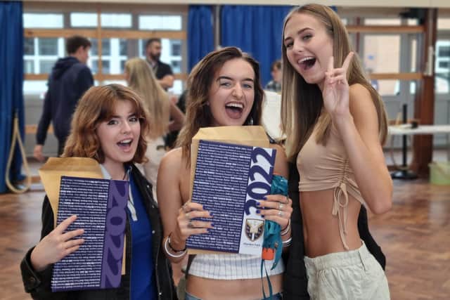 As GCSE results based on examinations make a return, Warden Park students have once again demonstrated their ability to excel by achieving a fantastic set of results. Pictures courtesy of Warden Park