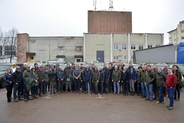 Pick Ups For Peace has delivered 45 pickups to Ukraine over the past two months