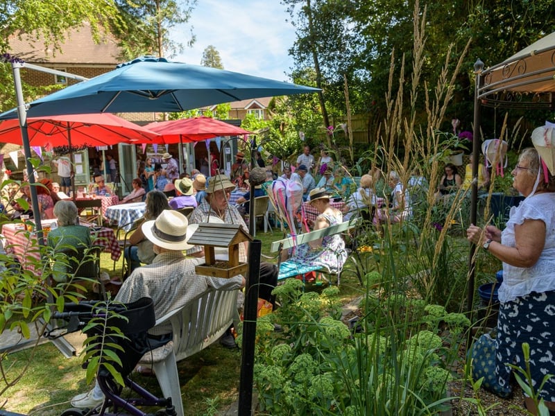 The day celebrated and thanked the businesses, organisations, volunteers and people who have helped the garden flourish