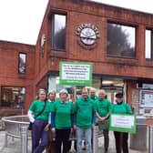 Members of SMART-FFF (South Mundham and Runcton Trustees - Fields for Food) protesting plans for a solar farm in South Mundham and Runction