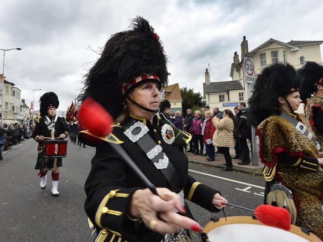Eastbourne Remembrance Sunday Service (Photo by Jon Rigby)