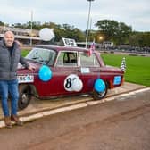 Gordon (L) and Tris (R) will be completing the challenge in a 1970 Morris Oxford