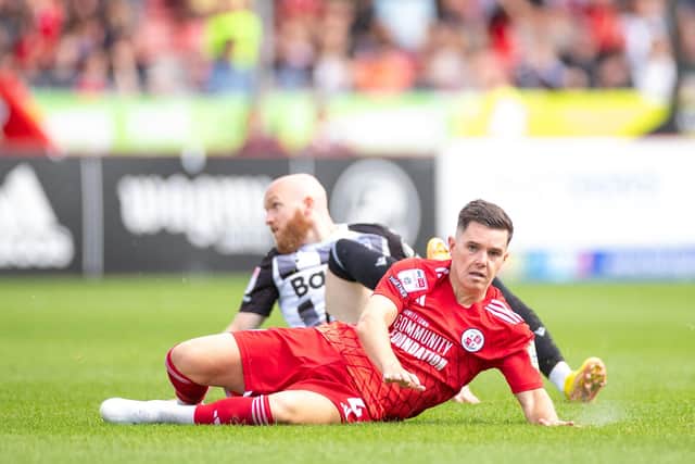 Liam Kelly, 27, joined Crawley this summer after his exit from Rochdale, who were relegated from League Two last season. Photo: Eva Gilbert Photography
