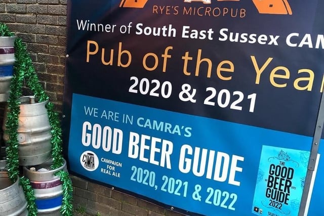 The pub is a winner of three previous awards