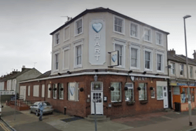 The Hart Eastbourne amongst many pubs closed in South East.