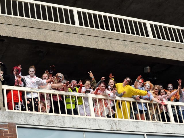 Zombies came to Worthing in November, 2013
