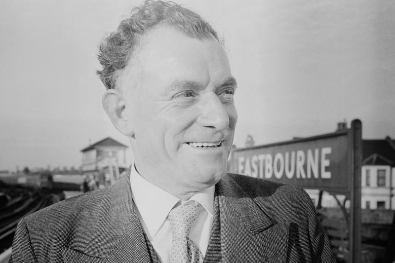 Train operator Alfred Wembridge at the Railway Station. He was tried for manslaughter and was acquitted on December 11, 1958. (Photo by Daily Express/Hulton Archive/Getty Images)