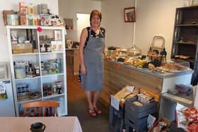 Kerry Frost is saying goodbye to Kerry's Coffee & Deli Shop in East Preston. Picture: Elaine Hammond / Sussex World