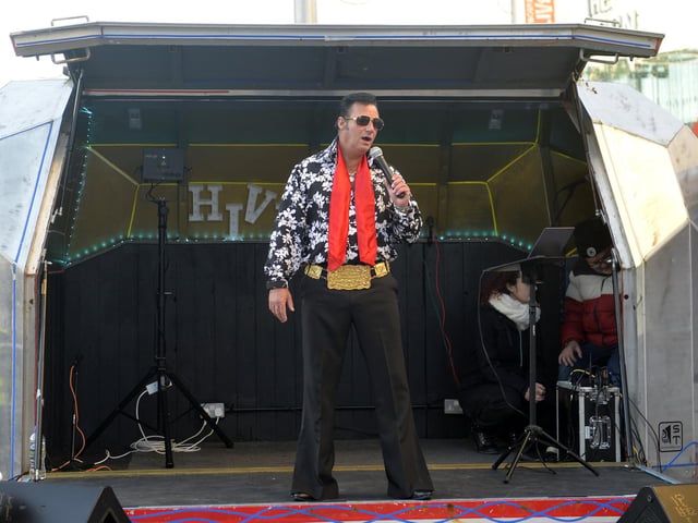 Eastbourne Christmas Lights Switch On (Photo by Jon Rigby)