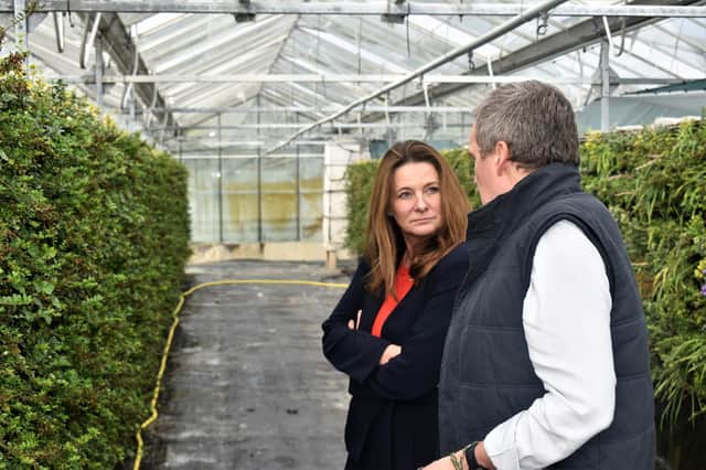 Chichester MP, Gillian Keegan visited Biotecture, a company in the living wall sector, as it celebrated its 15th year anniversary.