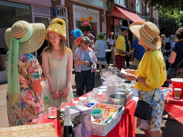 Eastbourne's inaugural Old Town HatFest. Photo: Rupert Kirby