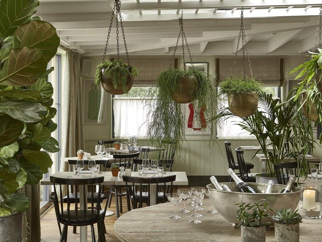 Dining at The Gallivant. Picture from The Gallivant