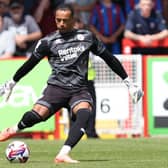 Crawley Town keeper Jojo Wollacott missed Crawley's win over Mansfield Town | Picture: Natalie Mayhew/Butterfly Football