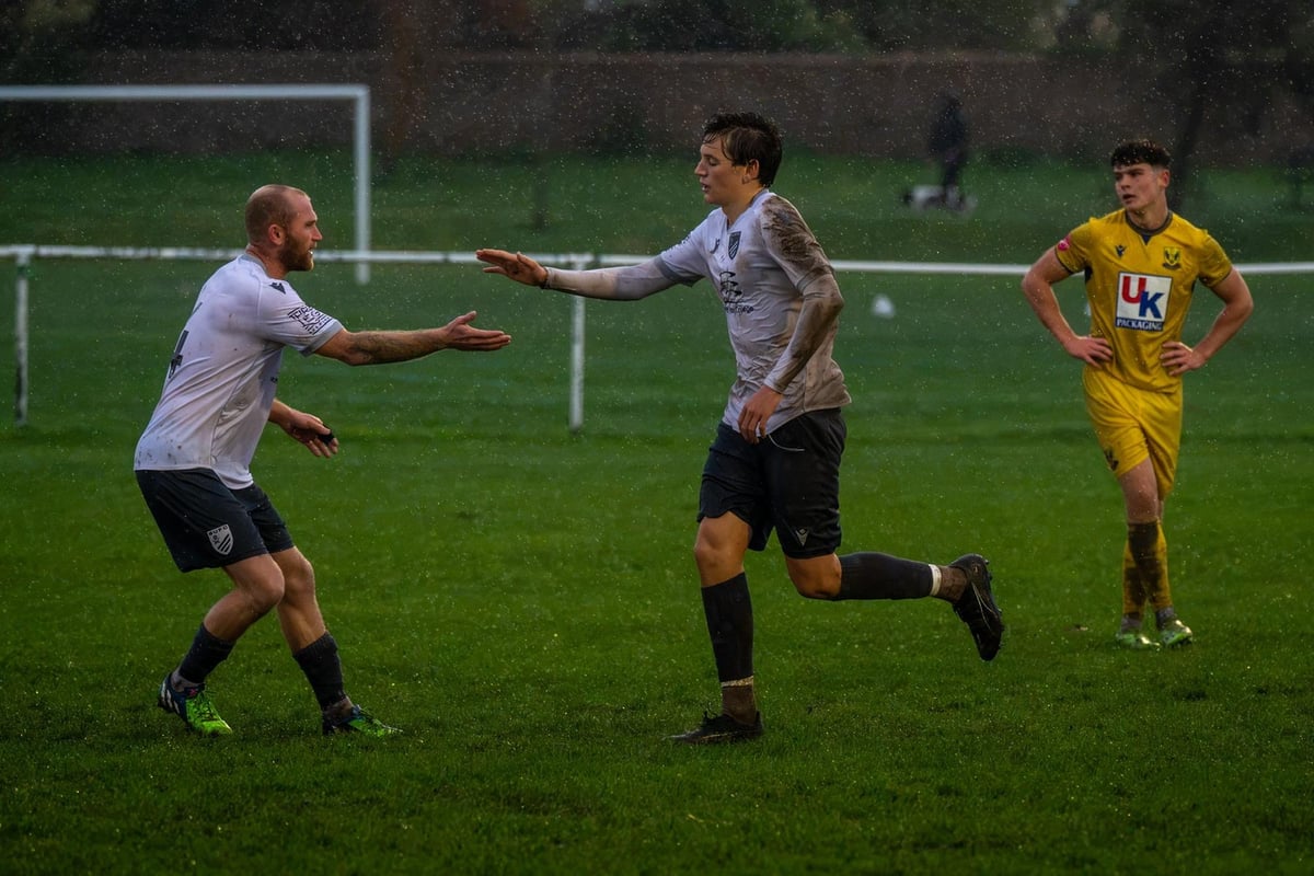 Storm plays its part as Bexhill United and Lancing share spoils