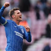 Brighton's veteran midfielder Pascal Gross has excelled this season. (Photo by Stu Forster/Getty Images)